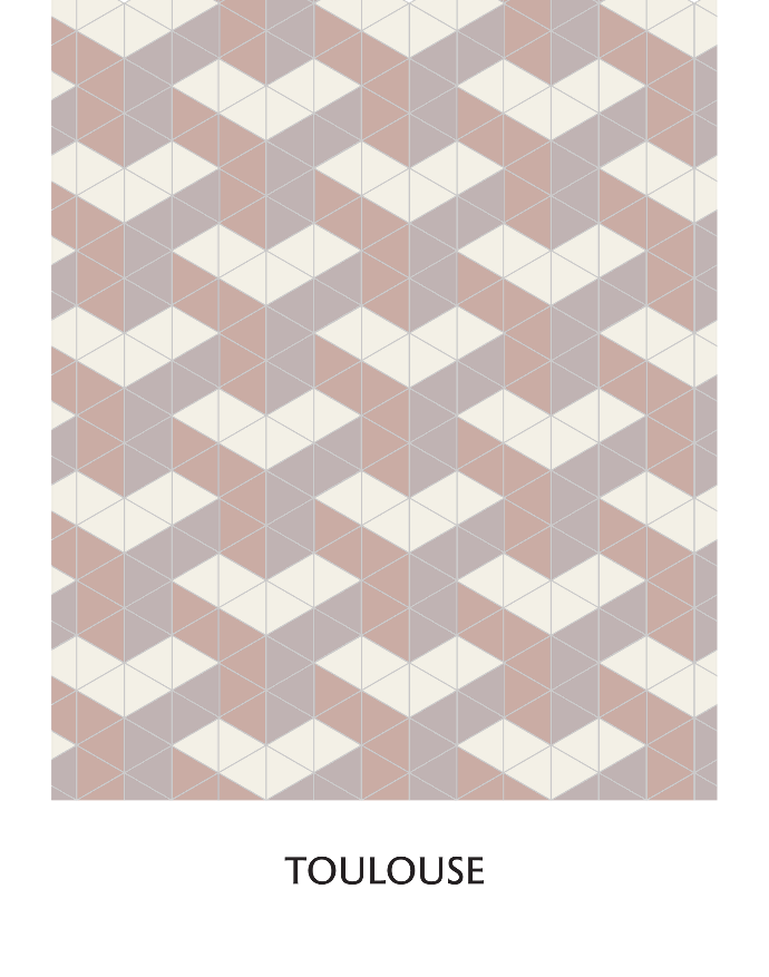 55mm Equilateral Triangle in cubic pattern