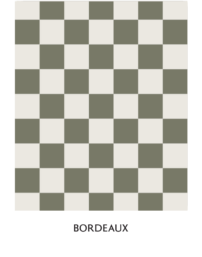 100mm square straight checker