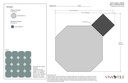 150mm Octagons and 50mm Dots