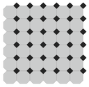 100mm Octagons and 35mm Dots 'Marseille'