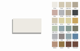 100 x 50mm rectangle tile